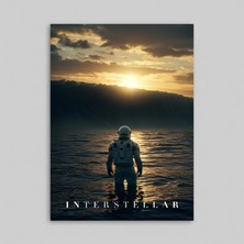 Orendart Interstellar Yıldızlararası Movie Film Çerçeveli - Çerçevesiz Poster Tablo Dekorasyon Tablo