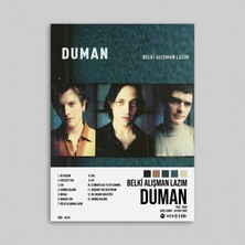 Orendart Duman - Belki Alışman Lazım Albüm Spotify Çerçeveli - Çerçevesiz Poster Tablo