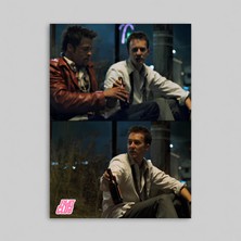 Orendart Fight Club Movie Film Çerçeveli - Çerçevesiz Poster Tablo Dekorasyon Tablo Dövüş Klübü