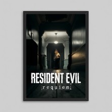 Orendart Resident Evil - Requiem Video Game Oyun Posteri Çerçeveli - Çerçevesiz Tasarım Tablo