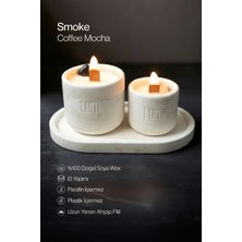 Lumi Smoke – %100 Soya Wax Vegan Beton Mum (Dumanlı Kuvars)