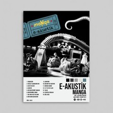 Orendart Manga - E Akustik Albüm Spotify Çerçeveli - Çerçevesiz Poster Tablo
