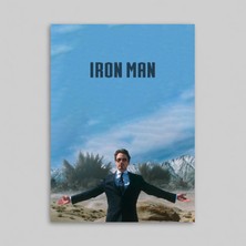 Orendart Demir Adam - Movie Film Dizi Çerçeveli - Çerçevesiz Poster Tablo Iron Man Dekorasyon Tablo