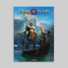 Orendart God Of War 2018 Game Çerçeveli- Çerçevesiz Oyun Poster Tablo