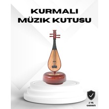 Maarketim Figürlü Müzik Kutusu Zarif Melodili Dekoratif Model