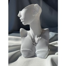 NB Steelora Çelik Kolye 45 cm Silver Renk