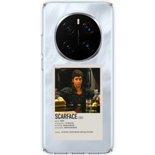 TechTree Honor Magic 7 Pro Uyumlu Scarface Mini Poster Tasarımlı Baskılı Silikon Kılıf