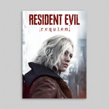 Orendart Resident Evil - Requiem Video Game Oyun Posteri Çerçeveli - Çerçevesiz Tasarım Tablo