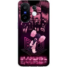 TechTree Vivo X200 Fe Uyumlu Blackpink Poster Baskılı Silikon Kılıf