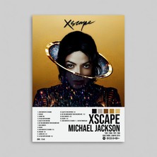 Orendart Michael Jackson - Xscape Albüm Spotify Çerçeveli - Çerçevesiz Poster Tablo