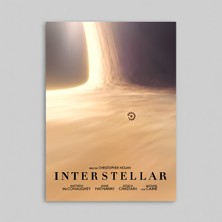 Orendart Interstellar Yıldızlararası Movie Film Çerçeveli - Çerçevesiz Poster Tablo Dekorasyon Tablo