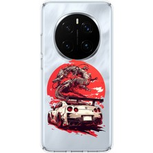 TechTree Honor Magic 7 Pro Uyumlu Gtr Ejderha Tasarımlı Baskılı Silikon Kılıf