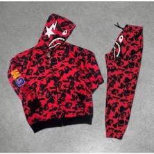 Erzani Kids Papçi Ikili  Fermuarlı Yeni Sezon Eşofman Alt Üst Takım