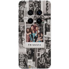 TechTree Honor Magic 7 Pro Uyumlu Friends Nostalji Tasarımlı Tasarımlı Baskılı Silikon Kılıf