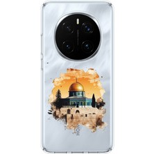 TechTree Honor Magic 7 Pro Uyumlu Mescid-I Aksa Tasarımlı Baskılı Silikon Kılıf