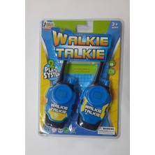 Walkie Talkie Pilli  2'li Telsiz Çocuk Oyuncak