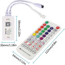 Powerr Led Aydınlatma SP511E Sese ve Müziğe Duyarlı Argb Pixel Magic Ir Kontrol 5-24V