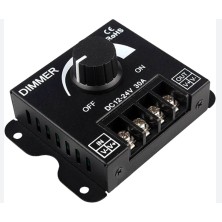 Powerr Led Aydınlatma 30A Manuel Tek Renk Dimmer 12-24V