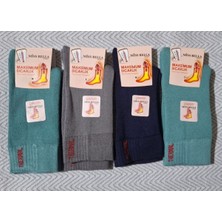 Multipa Premium Termal Havlu Çorap Kışlık Soket 4 Çift