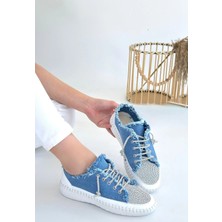 Diaways Enber Mavi Kot Bağcıklı Spor Ayakkabı