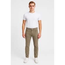 Black Wood Erkek Slim Fit Dar Paça Esnek Likralı Denim Jeans Kot Pantolon - 7409