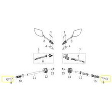 Qj FORTRESS350 Direksiyon Topuzu 1ADET