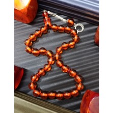 Anemore Collection Iri Boy Çubuk Kehribar Tesbih