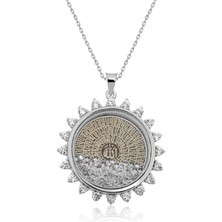 Gümüş Esmaül Hüsna Bayan Kolye