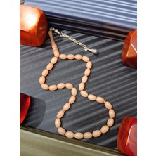 Anemore Collection Sıkma Kehribar Tesbih Beyzi Kesim