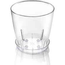 Kut Fly Poliwork Vanda Tabaklı Orkide Saksı 2,2lt 4 Adet