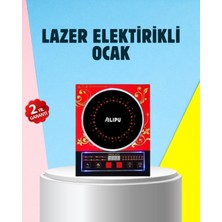 Maarketim 2400 Watt Akıllı İndüksiyon Ocak Dokunmatik Kontrol Isı Ayarlı