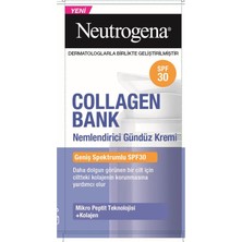 Neutrogena Collagen Bank SPF30 Nemlendirici Gündüz Kremi 50 ml 4 Adet