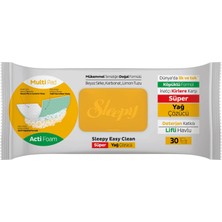 Sleepy Yağ Çözücü Yüzey Temizlik Havlusu 30'lu