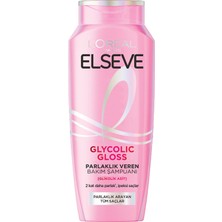 Elseve Glycolic Gloss Parlaklık Veren Bakım Şampuanı 300 ml 4 Adet