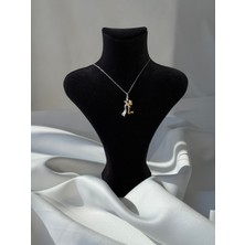 NB Steelora Çelik Sevgili Sarılan Kolye 45CM