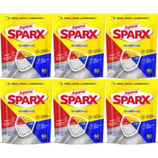 Asperox Sparx Diamond Bulaşık Makinesi Deterjanı Kapsül Tablet Hepsi 1 Arada 360 Adet (6pk*60)