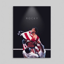 Orendart Rocky Balboa Movie Film Çerçeveli - Çerçevesiz Poster Dekorasyon Tablo