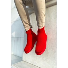 Fantastik Store CH207 - Trt Maglieria-T Erkek Ayakkabı Kırmızı