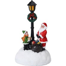 Koopman Ledli Işıklı Noel Figürlü Yılbaşı Süsü