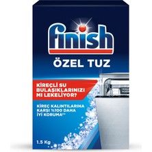 Finish Bulaşık Makinesi Tuzu 1500 G 4 Adet Özel Tuz Kireç Koruma ve Temizlik Özelliği