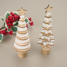 Kpm Ahşap Çam Ağacı - Asorti - 7,5X25 cm