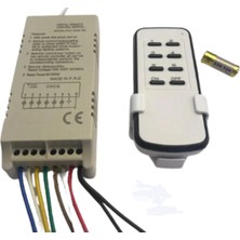 Powerr Led Aydınlatma 6 Kanallı Avize Kumandası 220 Volt