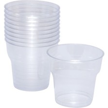 Roll-Up Şeffaf Kristal Bardak 10'lu