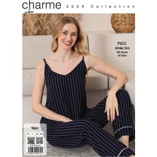 CharMe Yazlık Askılı Pijama Takımı