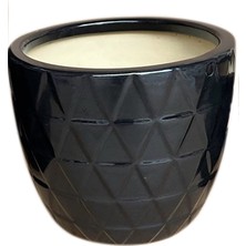 Kut Fly Gardenzone Küçük Boy Seramik Saksı (HG23-280) 15,5 cm 4 Adet