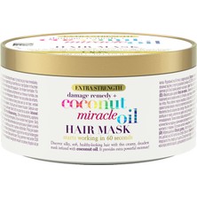 Ogx Coconut Miracle Oil Maske 300 ml Hindistan Cevizi Kokusuyla Zenginleştirilmiş Saç Bakım Ürünü