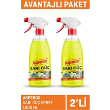 Asperox Sarı Güç Sprey 2 x 1l 2 Adet