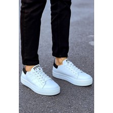 Fantastik Store CH983 - Cbt Tennis Erkek Ayakkabı Beyaz/sıyah