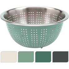 Koopman Renkli Metal Süzgeç 24 cm
