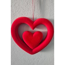 SS Design Strafor Kalp Figürlü Dekoratif Süs 25 cm